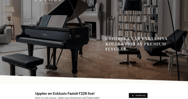 Flygelcenter Hemsida
